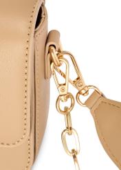 Small beige women's handbag TOREC-1171-1B(W26)