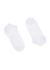 Men's short white socks SKAMT-0151A-11(W23)-01