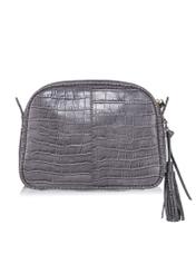 Women's leather shoulder bag croco TORES-0806A-91(W23)-04