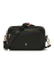 Black leather women's bag TORES-1036-99(Z24)-02