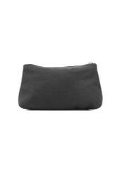 Black leather women's handbag TORES-1139-99(Z25), front view of the detachable cosmetic bag of the product on a white background.