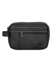 Black men's cosmetic bag TORMN-0425-99(Z26), front product view on a light background.