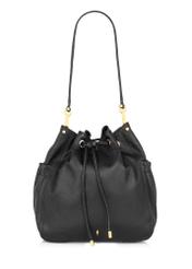 Black leather bag for women TORES-1010-99(W24)-01