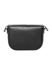 Black small shoulder bag TOREC-1244-99(Z26), back view of the product on a white background.