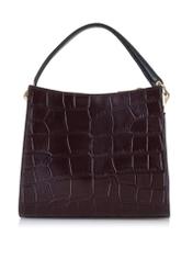 Women's three-compartment leather handbag TORES-0967-49(Z23)-05
