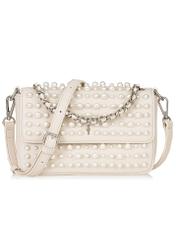 Small women's handbag with pearls TOREC-0800-13(W23)-01