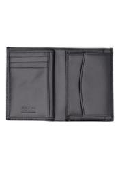 Black leather men's wallet PORMS-0737-99(Z26)
