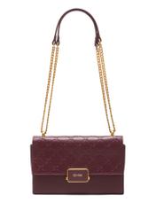 Burgundy women's messenger bag TOREC-0984A-49(Z25)
