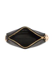 Small black unpadded handbag for women TOREC-0882-99(W26)