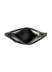 Black women's shopper bag TOREC-1083-99(Z25), product view from above on a white background.