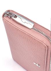 Large pink leather women's wallet PORES-0800F-31(W25)