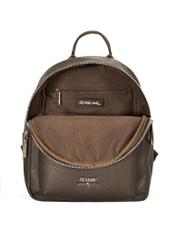 Dark brown women's backpack TOREC-0996A-89(Z25)