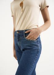 Women's high-waisted jeans SPODT-0066-61(W22)-05