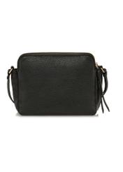 Women's black leather bag TORES-1056-99(Z24-04