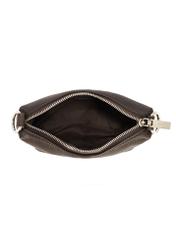 Small brown women's handbag TOREC-0882B-89(Z25), product view from the inside on a white background.
