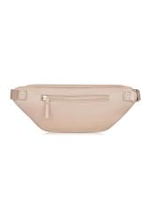 Women's beige leather kidney TORES-0721B-81(W24)-04