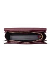 Burgundy women's messenger bag TOREC-0984A-49(Z25)