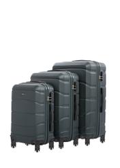 Set of 19'/24'/28' wheeled suitcases WALAB-0077-8C(W26), diagonal product view on a white background.