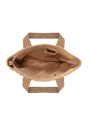 Straw women's shoulder bag TOREC-1037-25(W25)-04
