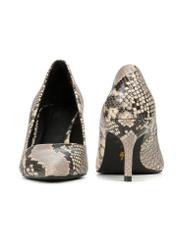 Women's high heels with snake skin motif BUTYD-1210-86(Z25)