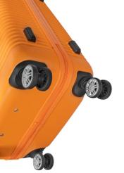 Medium suitcase on wheels WALAB-0040-3A-24(W26)