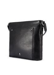Black leather women's handbag TORES-1157-99(Z25), product visible diagonally on a white background.