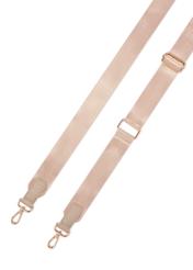 Beige large women's bag TOREN-0345-1A(W26) - product view from above, on a white background.