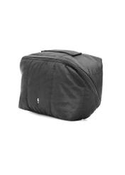 Black women's cosmetic bag TOREN-0323-99(Z25), diagonal product view on a white background.