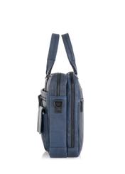 Men's navy blue leather bag TORMS-0047N-69(Z24)-02