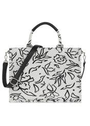 Women's shopper bag in flowers TOREC-0873A-98(W25)