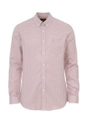 Men's fine check shirt KOSMT-0277-85(W23)-03