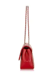 Red patent leather women's handbag TORES-1045(Z24)-03