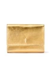Gold leather women's wallet PORES-0959-28(W25)