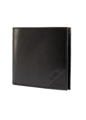 Men's leather wallet in black PORMS-0636-99(W25)