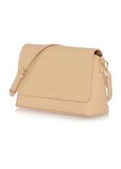 Beige women's postbag TOREC-0327C-81(Z23)-02