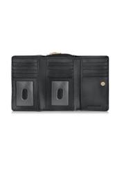 Large black leather women's wallet PORES-0801C-99(Z23)-06