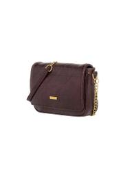 Burgundy small messenger bag TOREC-1254-4D(Z26), diagonal product view on white background.