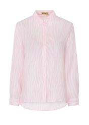 Pink women's shirt KOSDT-0095-34(W22)-02