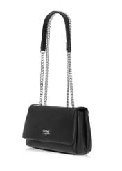 Black small bag with chain TOREC-1005-99(W25)-02