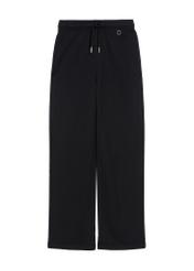 Black women's trousers SPODT-0111-99(Z25), front product view on white background.