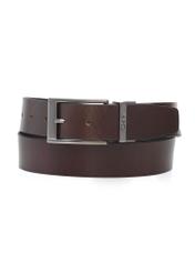 Double-sided leather men's belt PASMS-0167A-98(Z24)