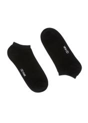 Men's short black socks SKAMT-0151A-99(W24)-01