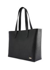 Black women's shopper bag TOREC-1208-9I(W26), diagonal product view on a white background.