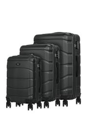 Set of suitcases on wheels 19'/24'/28' WALAB-0077-99(W25))