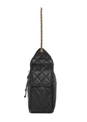 TORES-1365-9P(Z26) quilted leather women's handbag, side view on a white background.