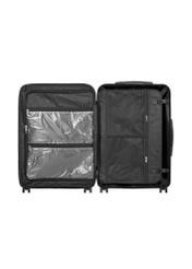 Set of hard suitcases on wheels 19"/24"/28" WALAB-0073-2X(W26), product view inside on white background.