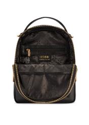 Black leather women's backpack TORES-1162-99(Z25)