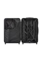 Large suitcase on wheels WALAB-0067-9B-28(W26), product view inside on white background.