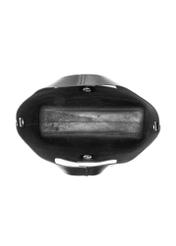 Black leather women's handbag TORES-1139-99(Z25), product view from above on a white background.