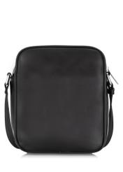 Black men's bag with pocket TORMN-0290-99(W23)-04